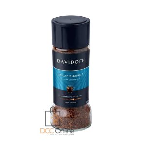 Davidoff Decaf Elegant Premium Instant Coffee 100g Glass Jar