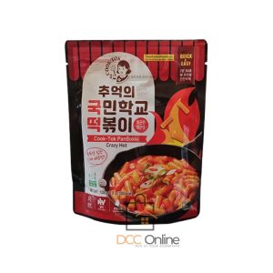 Cook-Tok Crazy Hot Spicy Halal PanBokki Tteokbokki Pack 135g