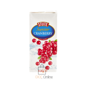 Stute Superior Cranberry Juice Drink 1L Slim Carton