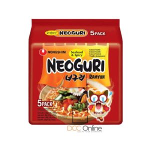 Nongshim Neoguri Seafood & Spicy Instant Noodle Soup 5 Pack