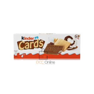 Kinder Cards 5 Pieces Chocolate Biscuits – 128g