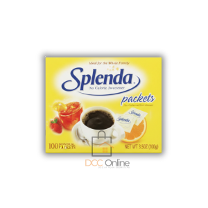 Splenda No Calorie Sweetener 100 Individual Packets