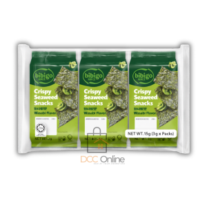 Bibigo Crispy Seaweed Wasabi Flavor (3×5gm) Korean Snack