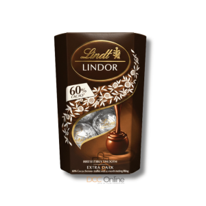 Lindt LINDOR 60% Cacao Extra Dark Chocolate Truffles 200g