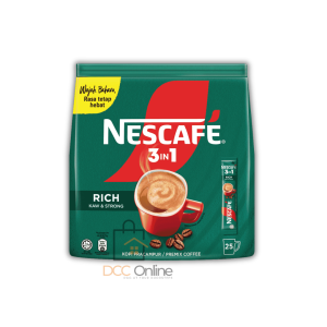 Nescafe 3 in 1 Rich Instant Coffee 25 Sachets