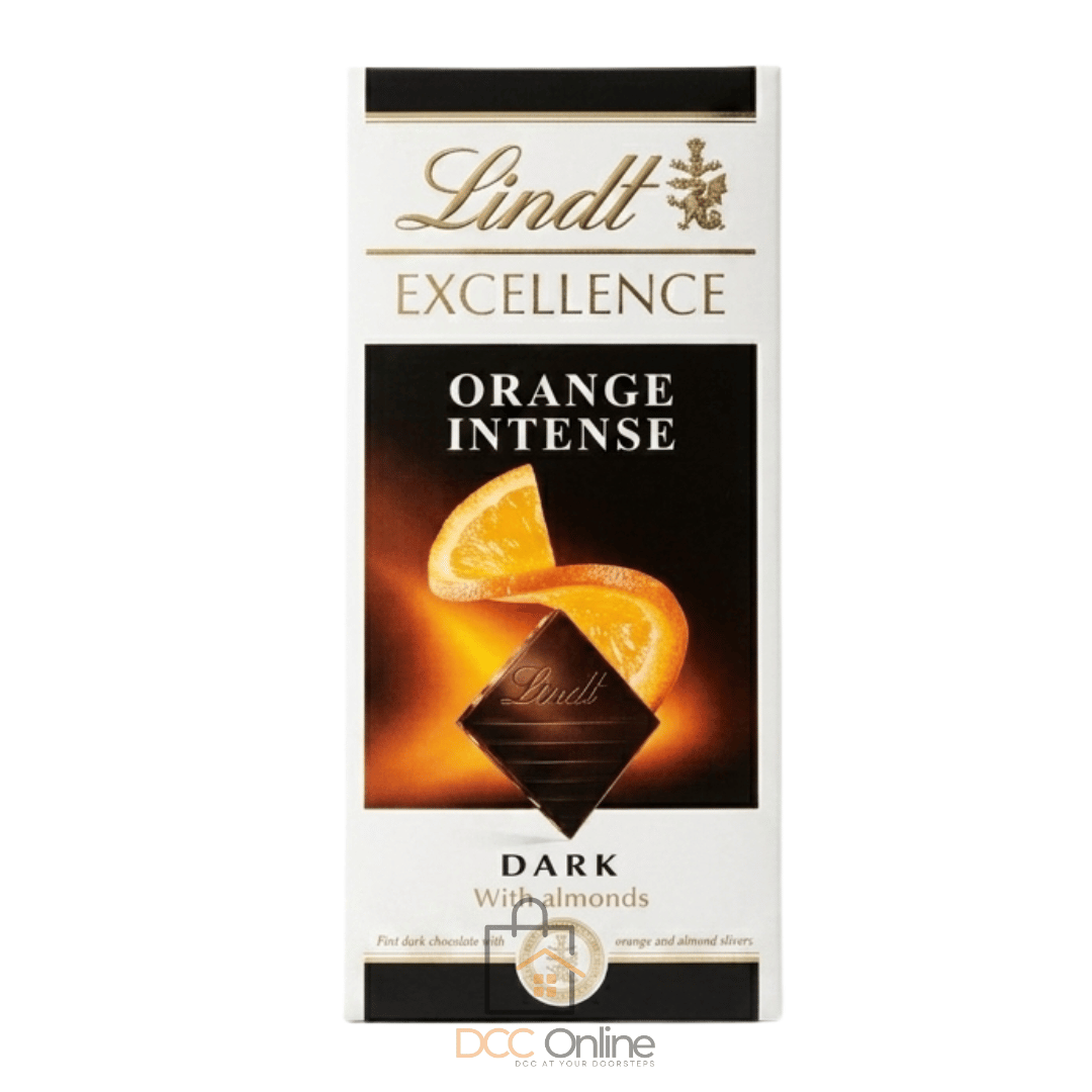 Lindt Excellence Orange Intense Dark Chocolate