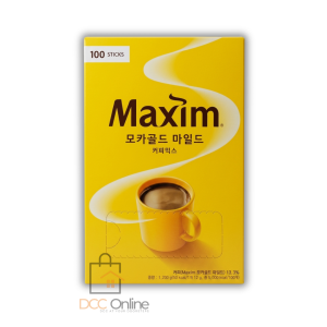 Maxim Mocha Gold Mild Korean Instant Coffee Mix (100 Sticks)
