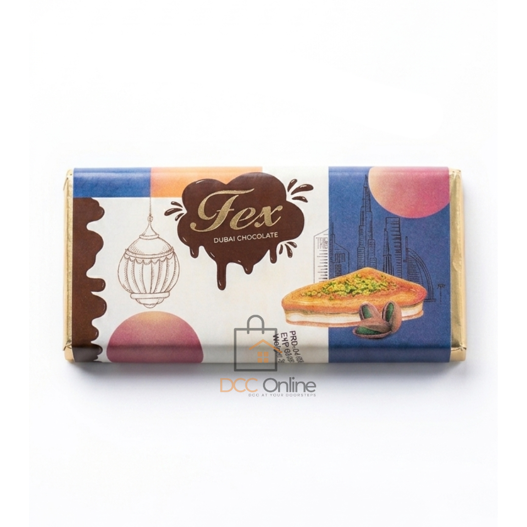 Fex Dubai Chocolate Bar 230gm