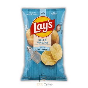Lay's Salt & Vinegar Flavored Potato Chips (6.5 oz / 184.2g)