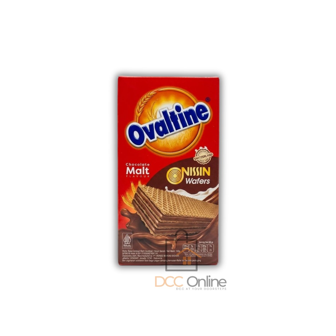 Ovaltine Chocolate Malt Flavour Nissin Wafers (135g)