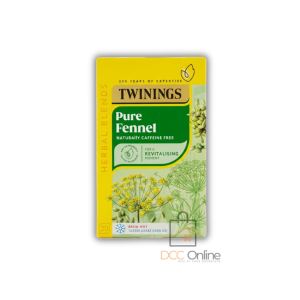 Pure Fennel Herbal Blends Tea,Twinings twenty bags yellow box fennel tea,Authentic imported naturally caffeine free fennel