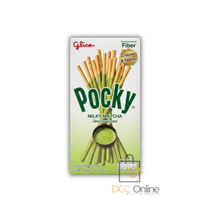 Glico Pocky Milky Matcha,Crispy Green Tea Biscuit Sticks pocky